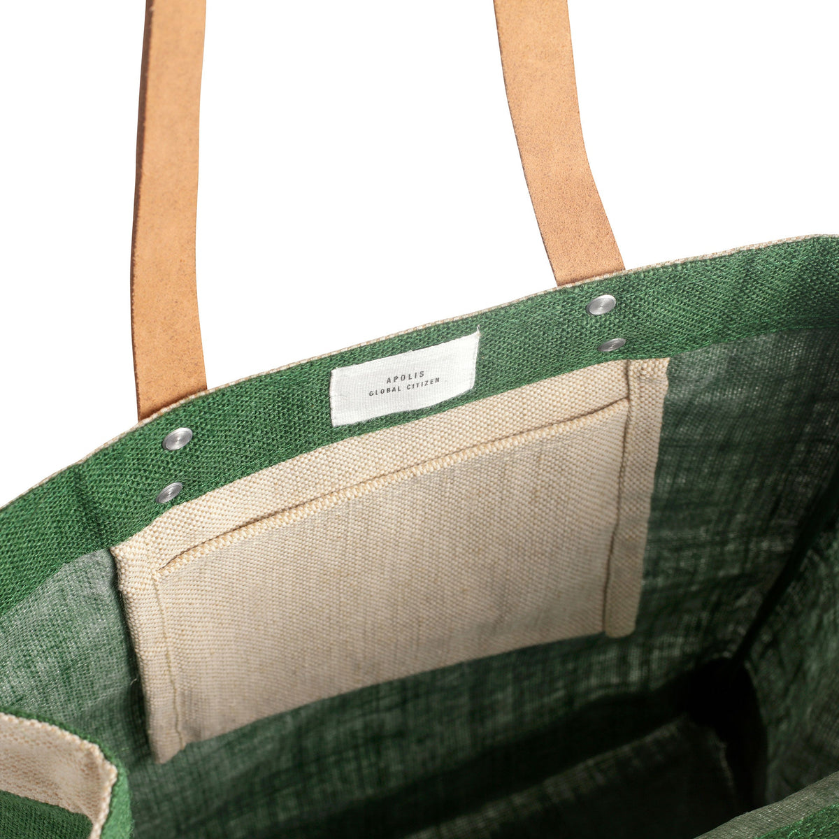 Apolis - Market Tote - Nantucket, Massachusetts USA in Field Green