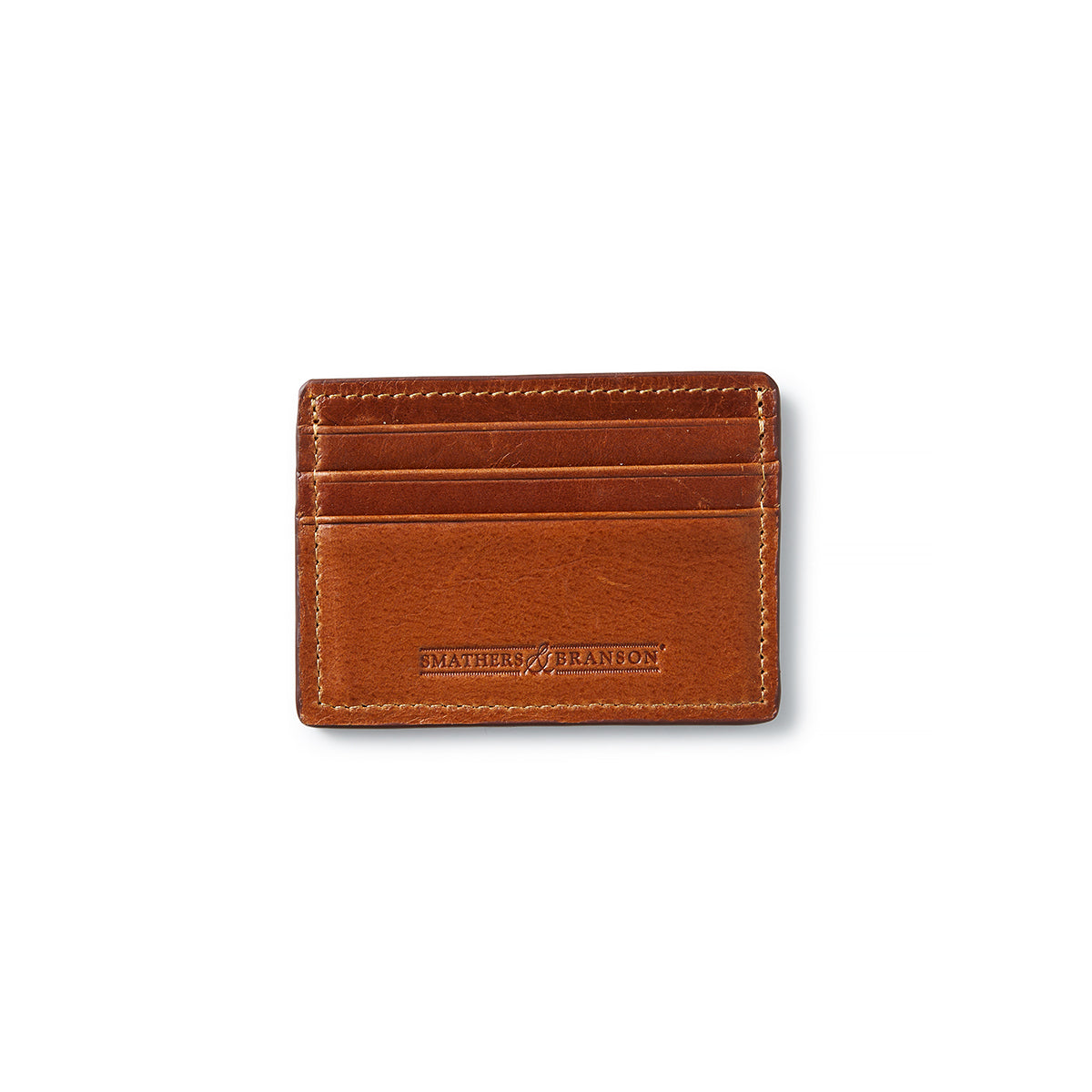 Smathers & Branson Nantucket Island Needlepoint Card Wallet - Navy