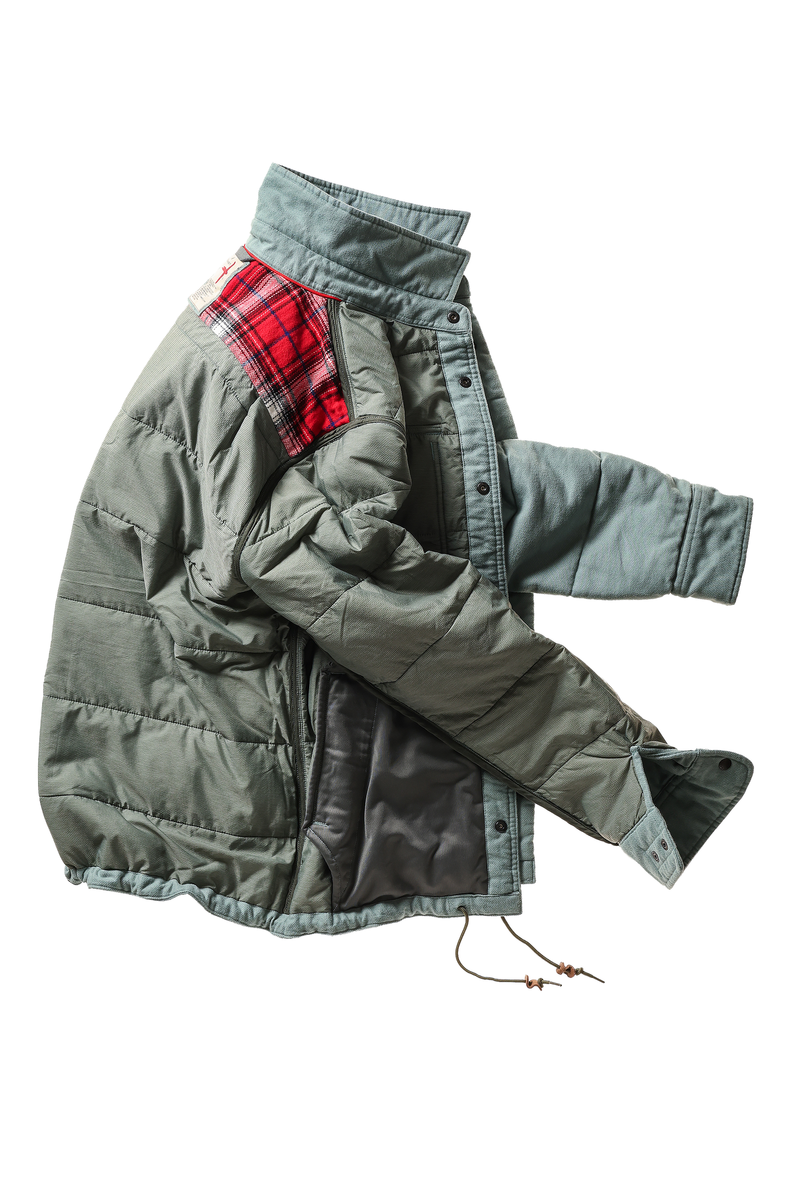 Relwen Moleskin Snap Jacket CPO - Seahaze