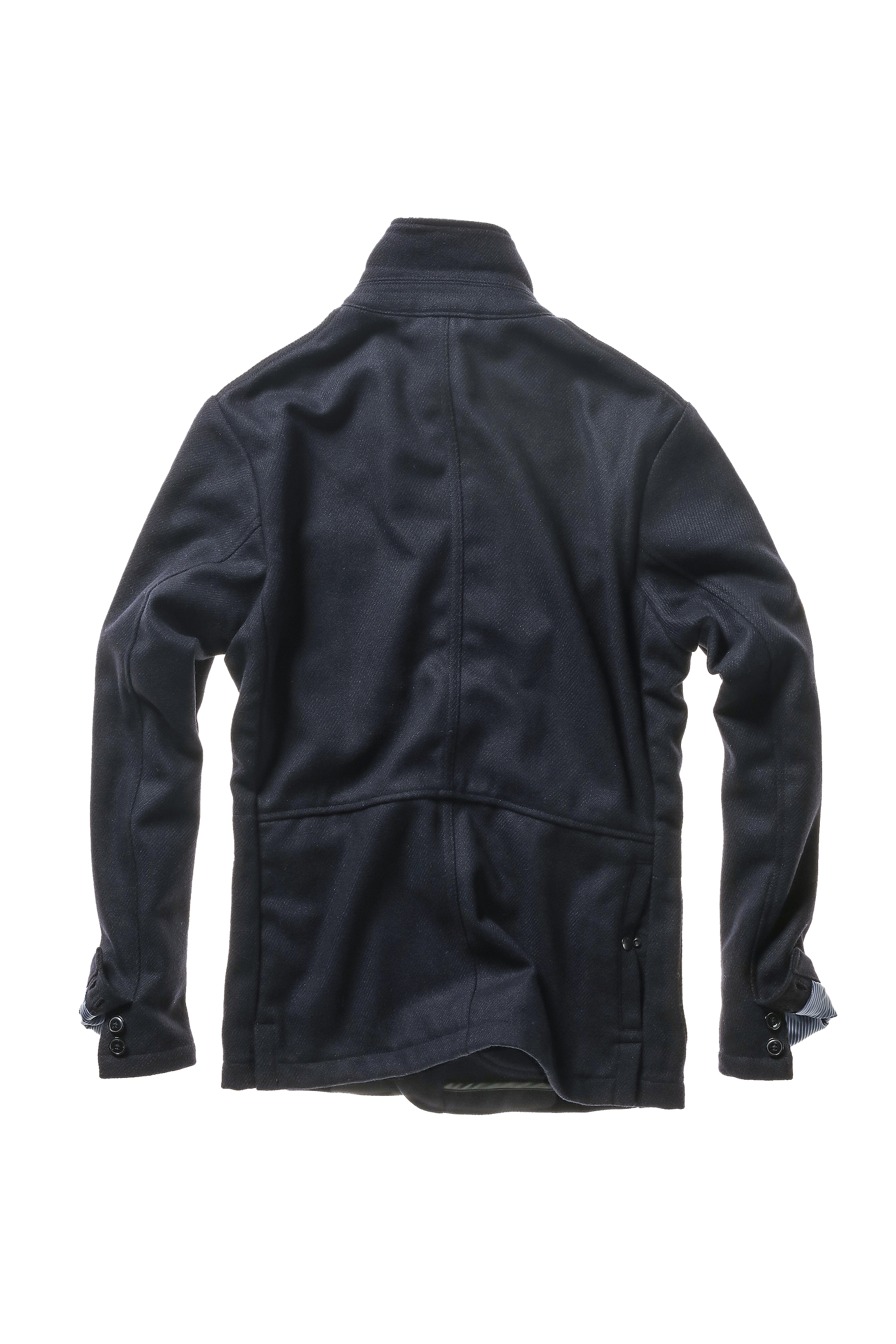 Relwen Heritage Trap Blazer Dark Navy Whipcord