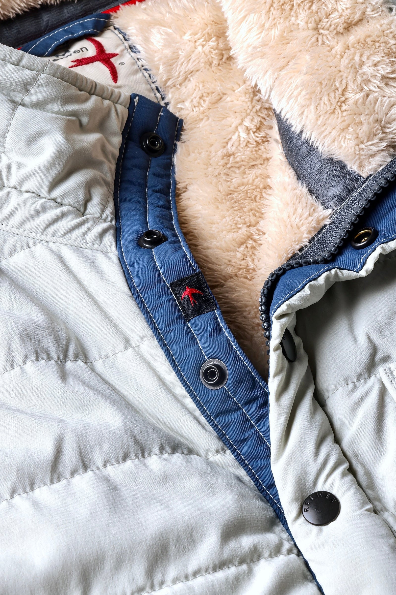Relwen - Qltd Superfleece Popover - Chalk