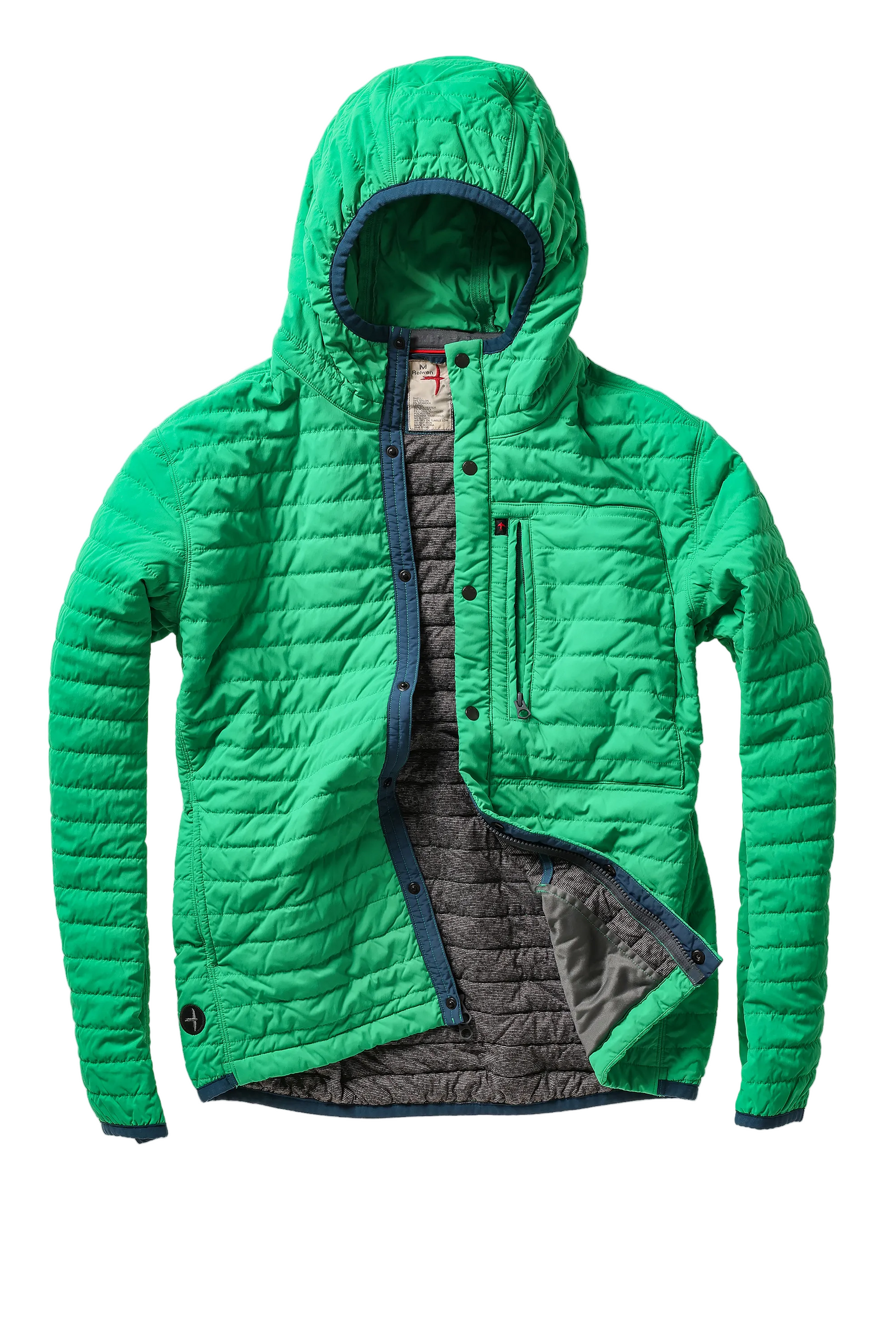 Relwen - Windzip Hood - Kelly Green