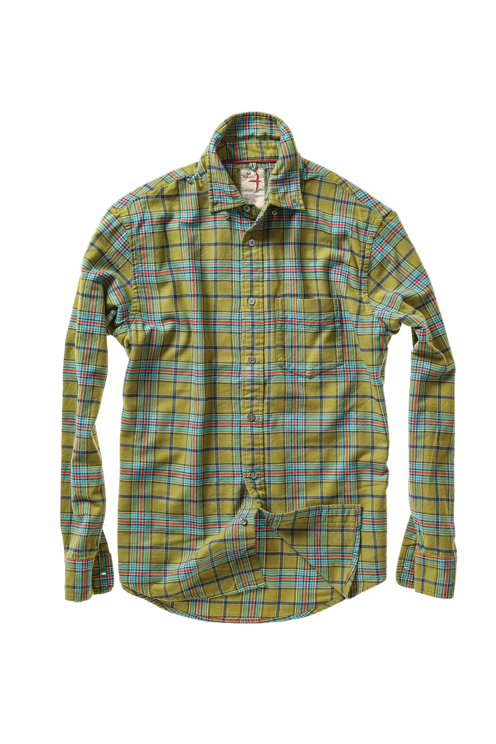 Relwen - Flyweight Flannel - Lichen Multi