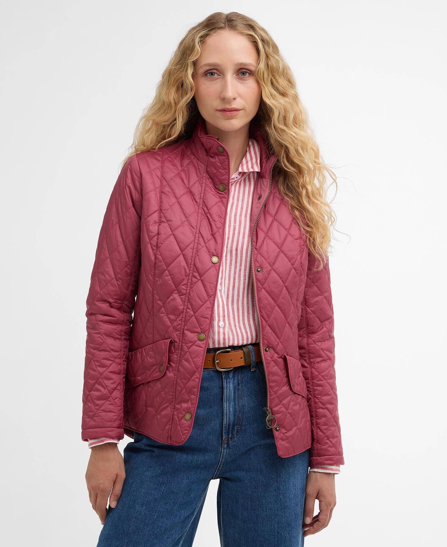 Barbour - Flyweight Cavalry Quilt - Wildberry