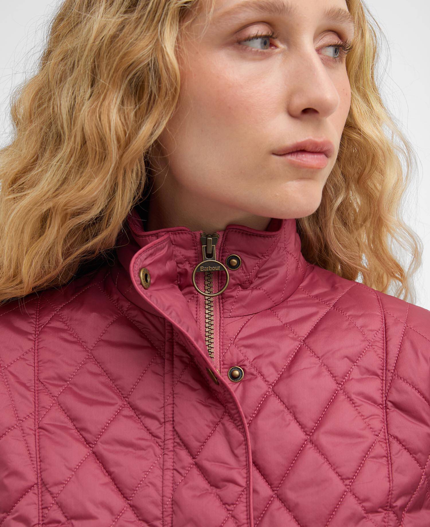Barbour - Flyweight Cavalry Quilt - Wildberry