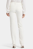 NYDJ Marilyn Straight Jeans Winter White