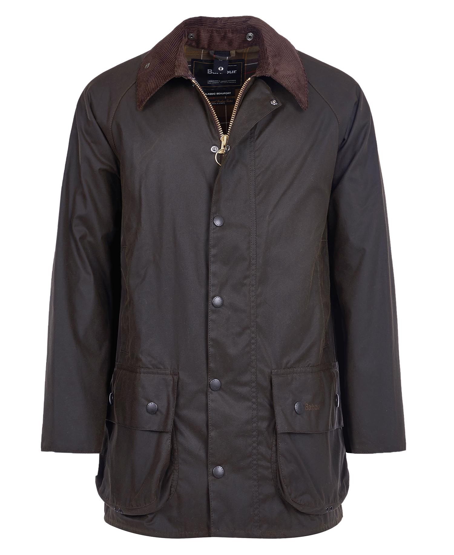 Barbour Classic Beaufort Jacket in Olive
