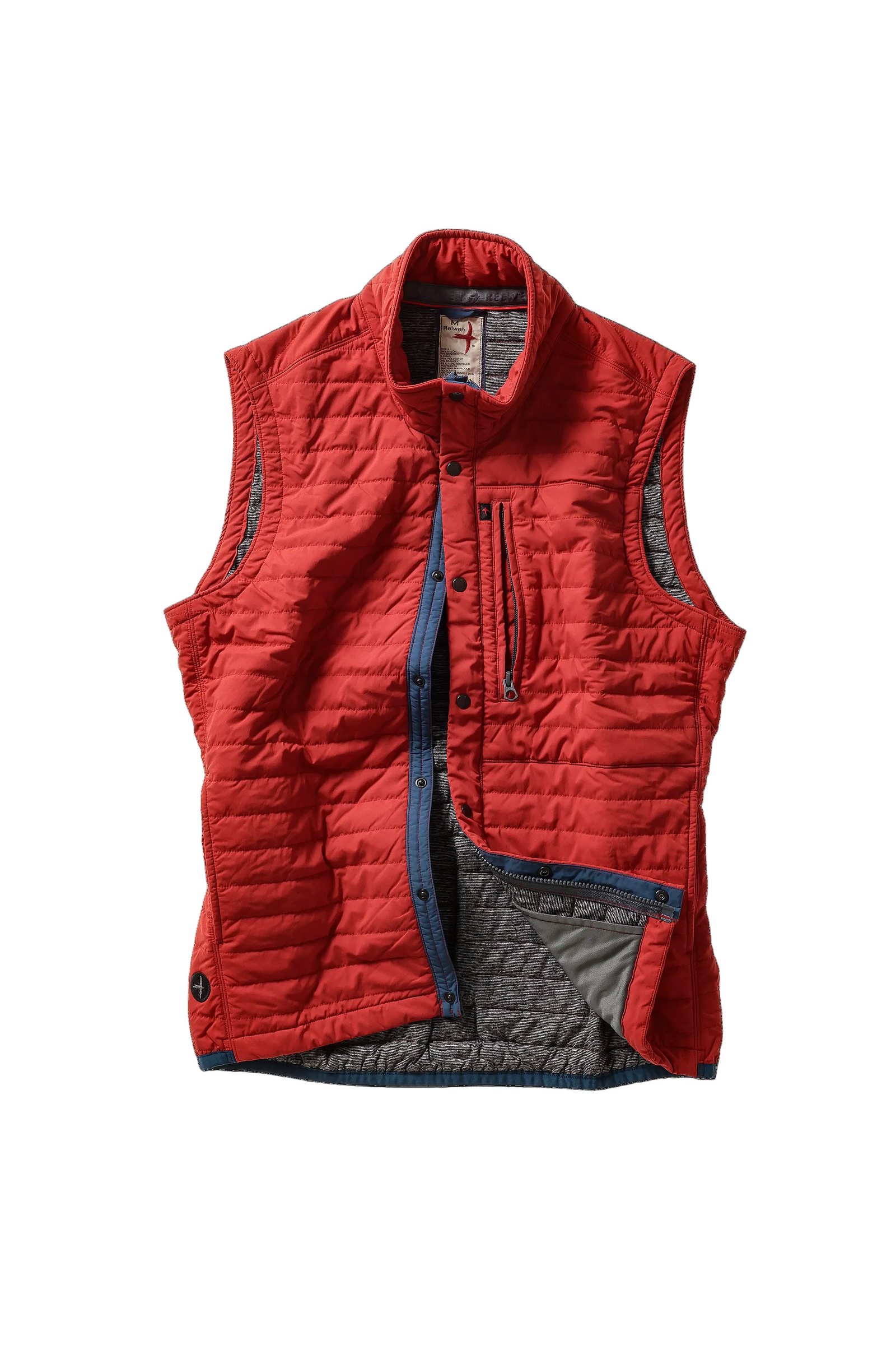 Relwen - Windzip Vest - Cardinal Red