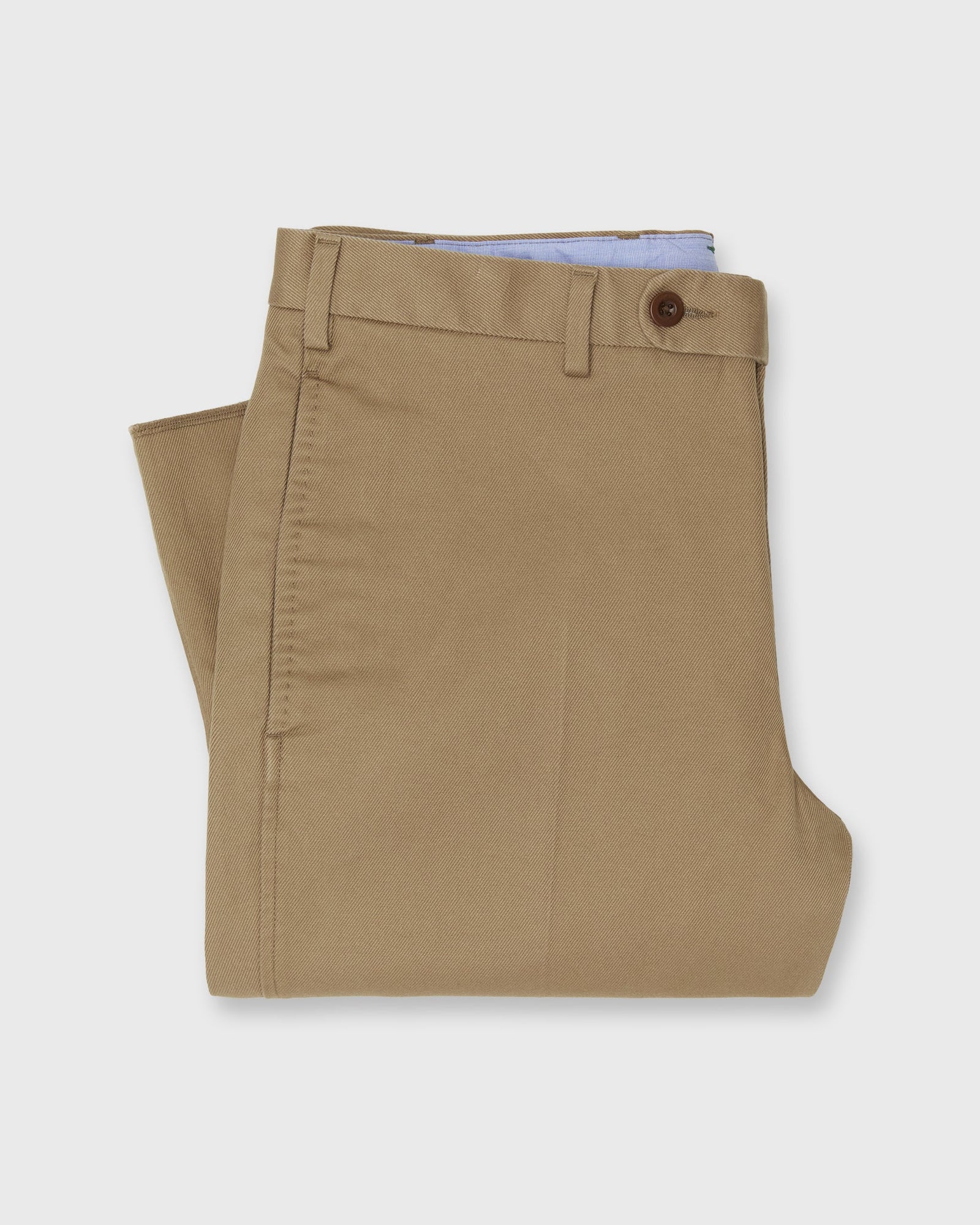 Sid Mashburn Garment Dyed Sport Trouser - British Khaki Twill