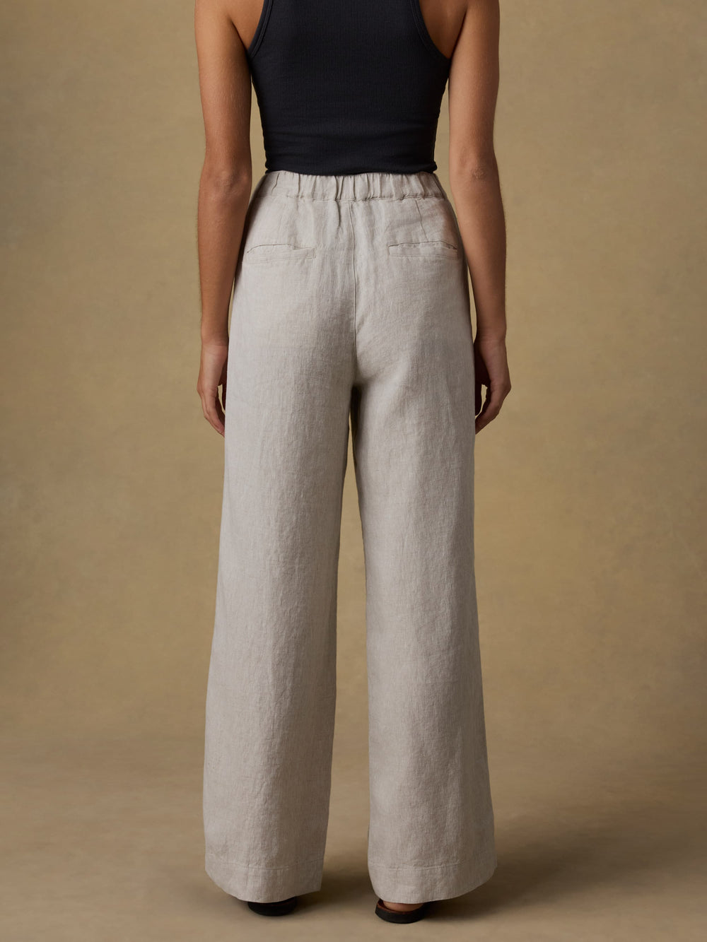 Faherty - Sun Strider Linen Pant - Flax