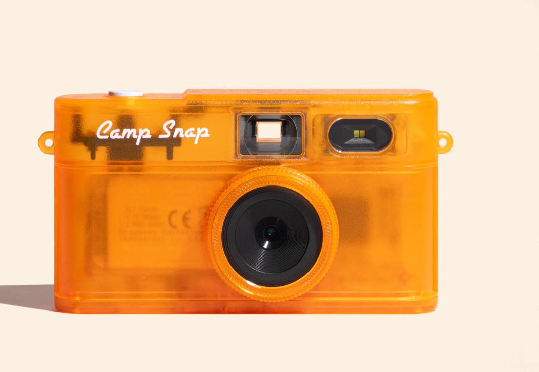 Camp Snap - Screen Free Digital Camera - Tangerine Drift