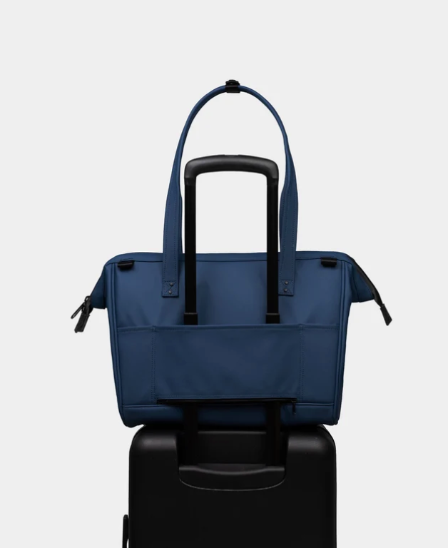 Portland Gear - Cascade Compact Tote - Navy with Nantucket Red™