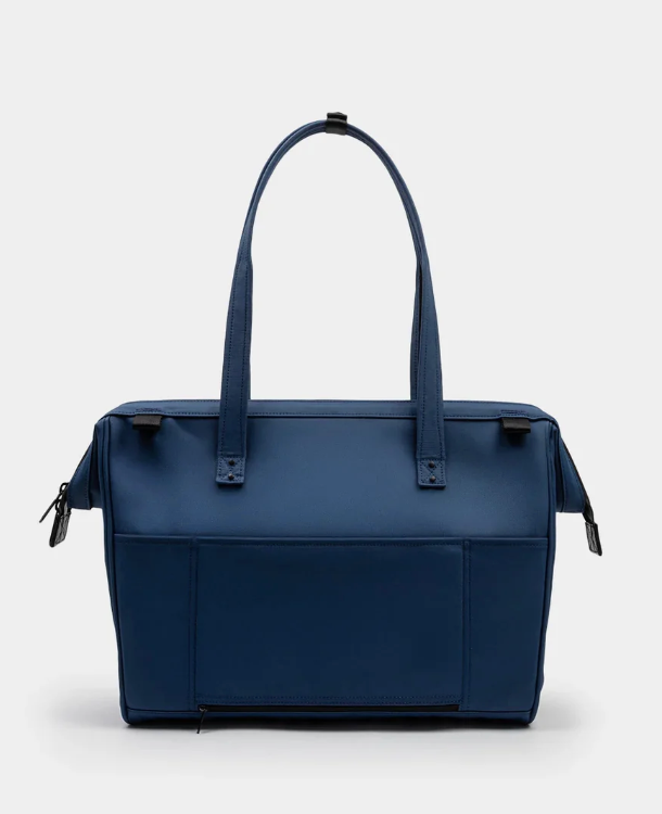 Portland Gear - Cascade Standard Tote - Navy with Nantucket Red™
