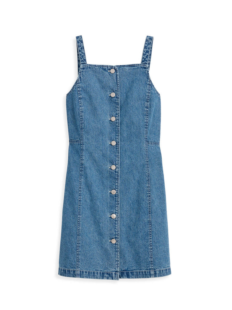 Alex Mill Alexis Dress Denim Paris Medium Wash