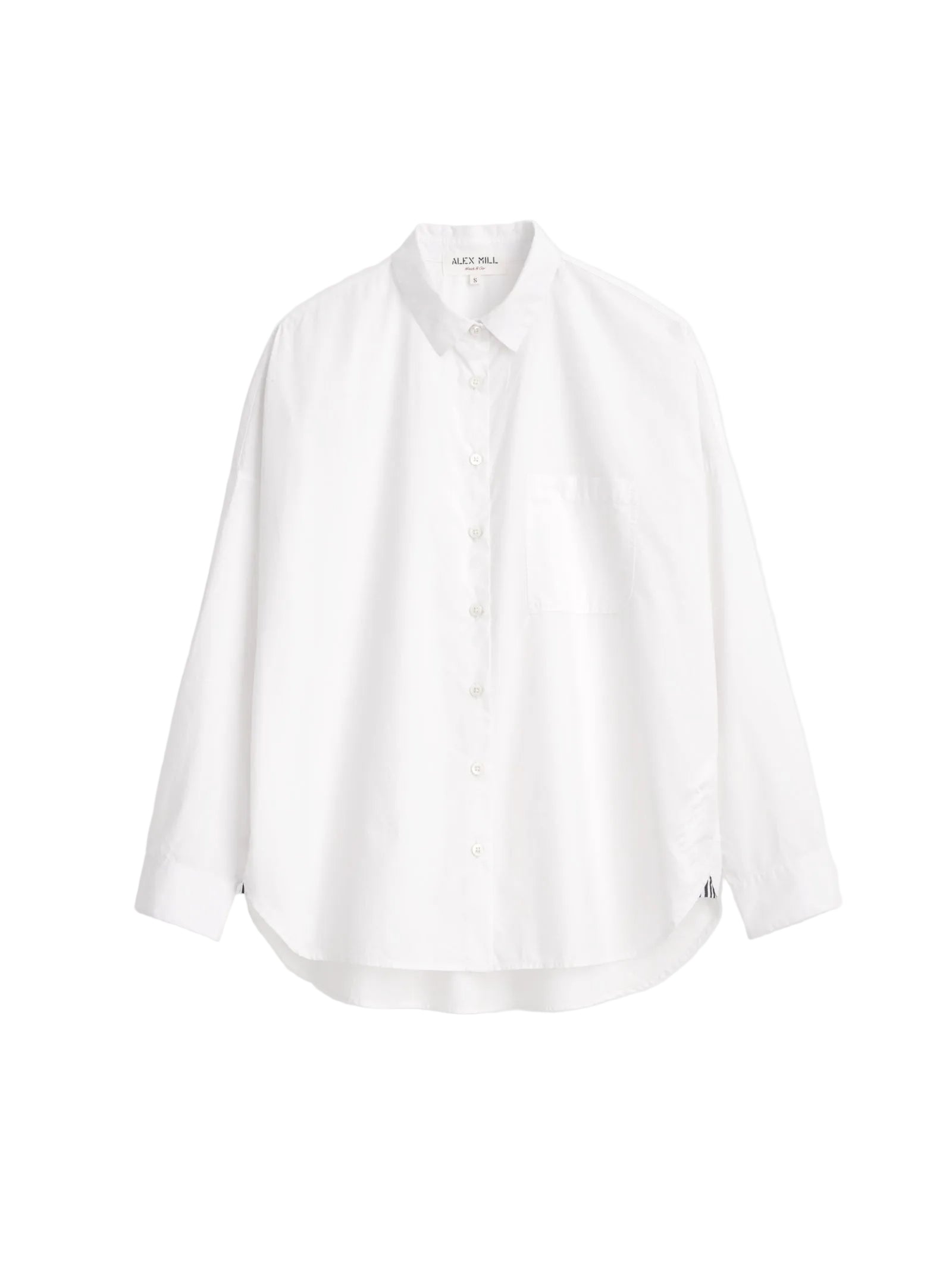 Alex Mill - Jo Shirt in Cotton Poplin - White