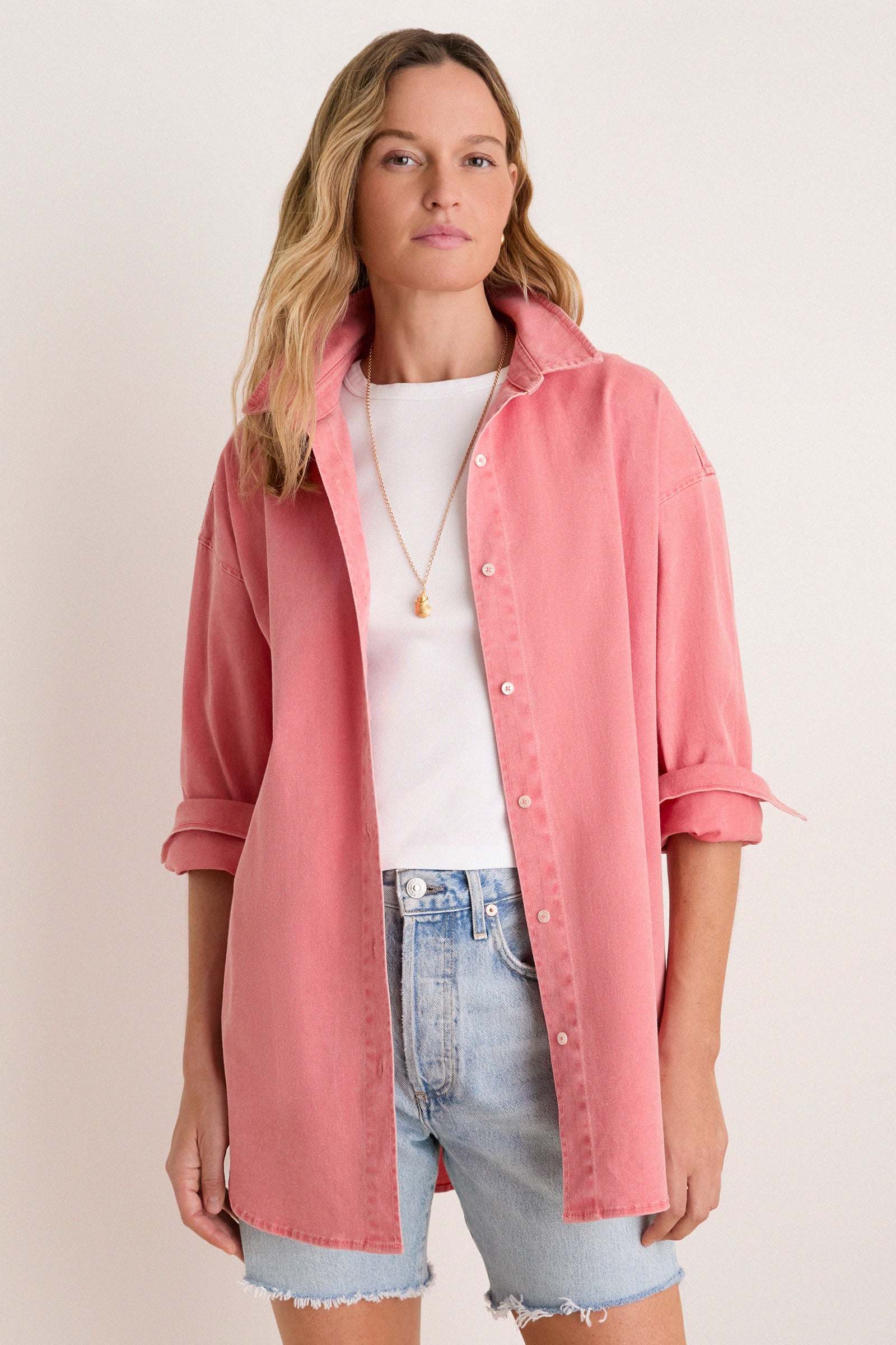Murray's Toggery Shop x Tuckernuck - Blane Boyfriend Buttondown Shirt - Nantucket Red™