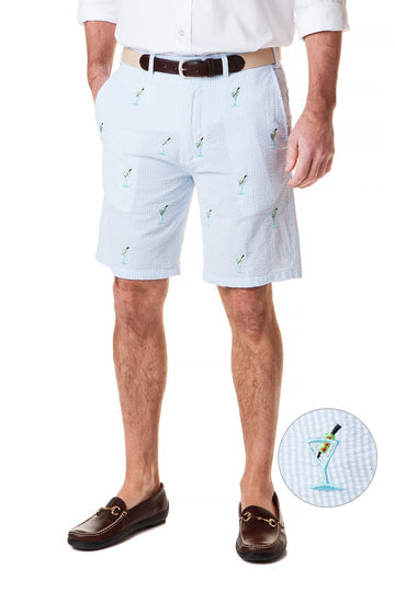 Castaway CISCO SHORT - SEERSUCKER W/ MARTINI