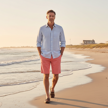 Castaway Cisco Short-Sunset Coral