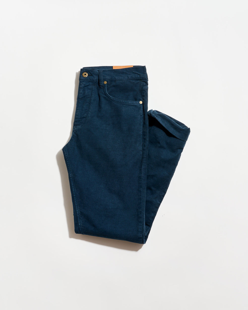 Billy Reid Moleskin Jean Pant-Carbon Blue