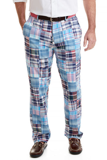Castaway Seapoint Patch Madras Pant