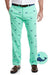 Castaway HARBOR PANT - GREEN W/ WHALE