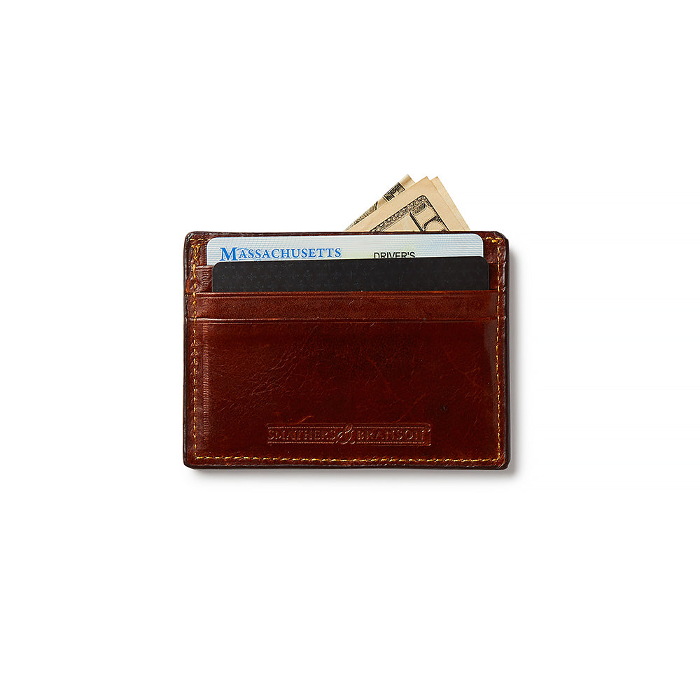 Smathers & Branson Great Point Needlepoint Card Wallet