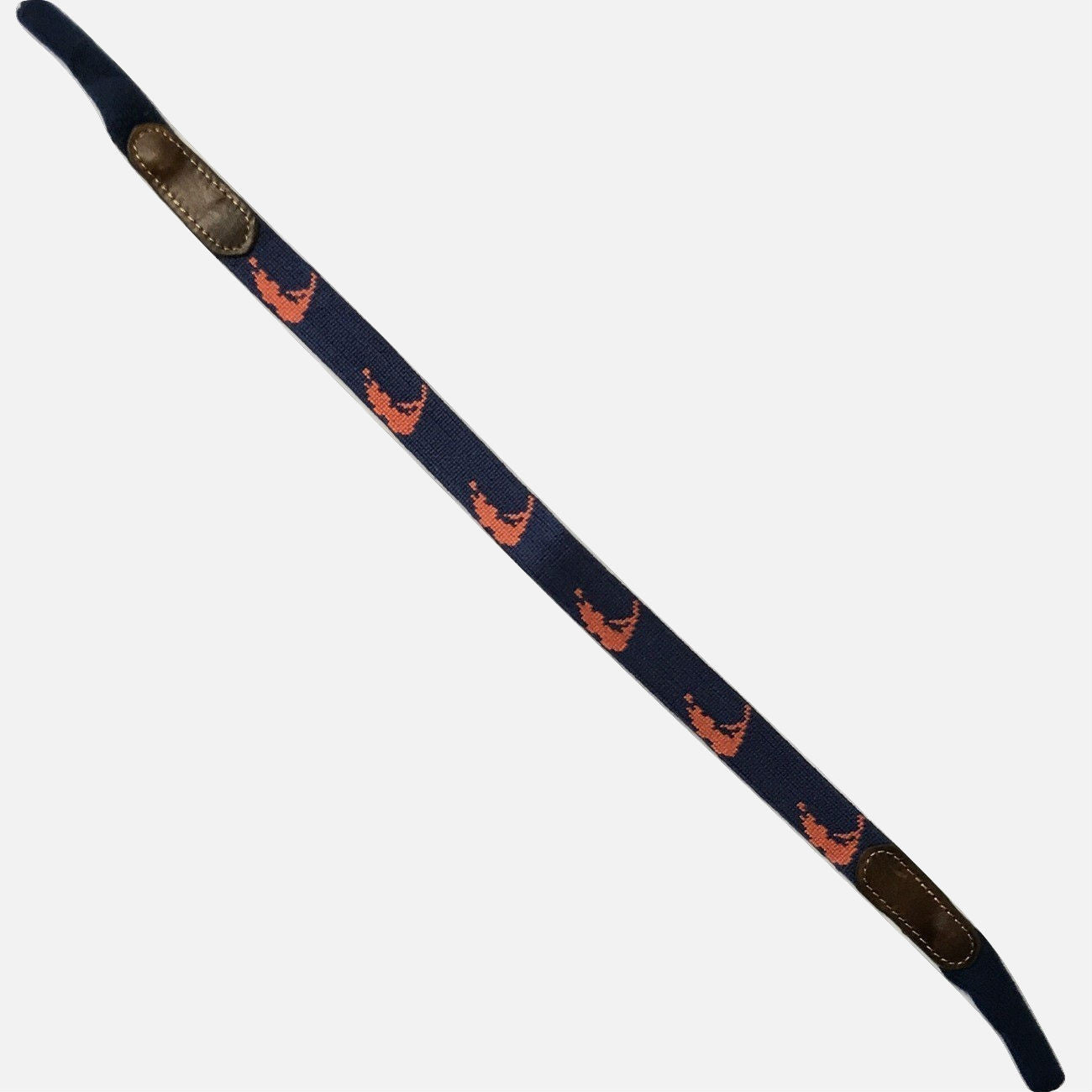 Smathers & Branson Nantucket Island Needlepoint Sunglass Straps - Navy