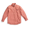 Nantucket Reds Collection® Men&#39;s Long Sleeve Poplin Shirt with Nantucket Logo