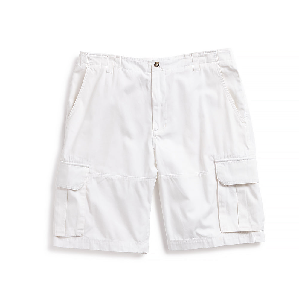 Nantucket Reds Collection® Men's Cargo Bermuda Shorts - White
