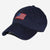 Smathers & Branson American Flag Needlepoint Hat - Navy