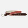 YRI Men&#39;s Embossed Nubuck Belt - Nantucket Red®