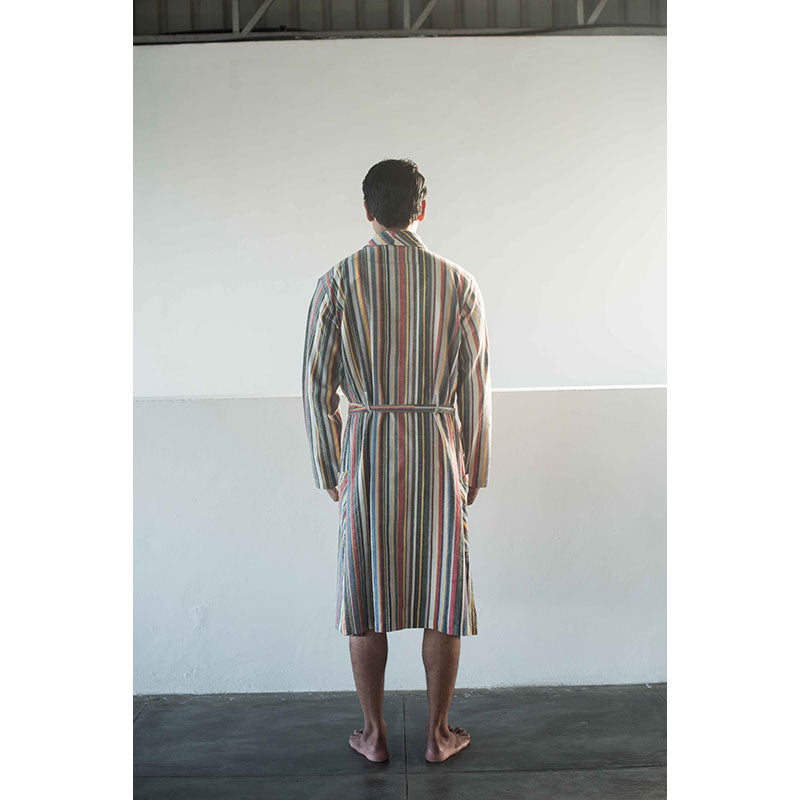 Original Madras Trading Co. - Madras Belted Robe