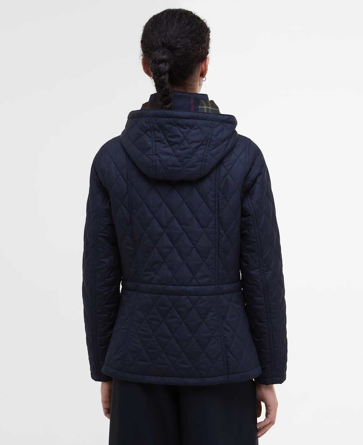 Barbour Millfire Quilted Jacket Navy