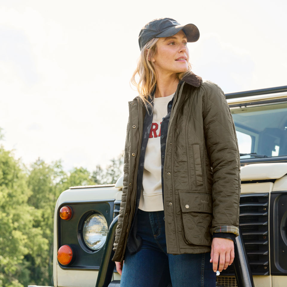 Barbour Beadnell Polarquilt in Olive Murray's Toggery Shop