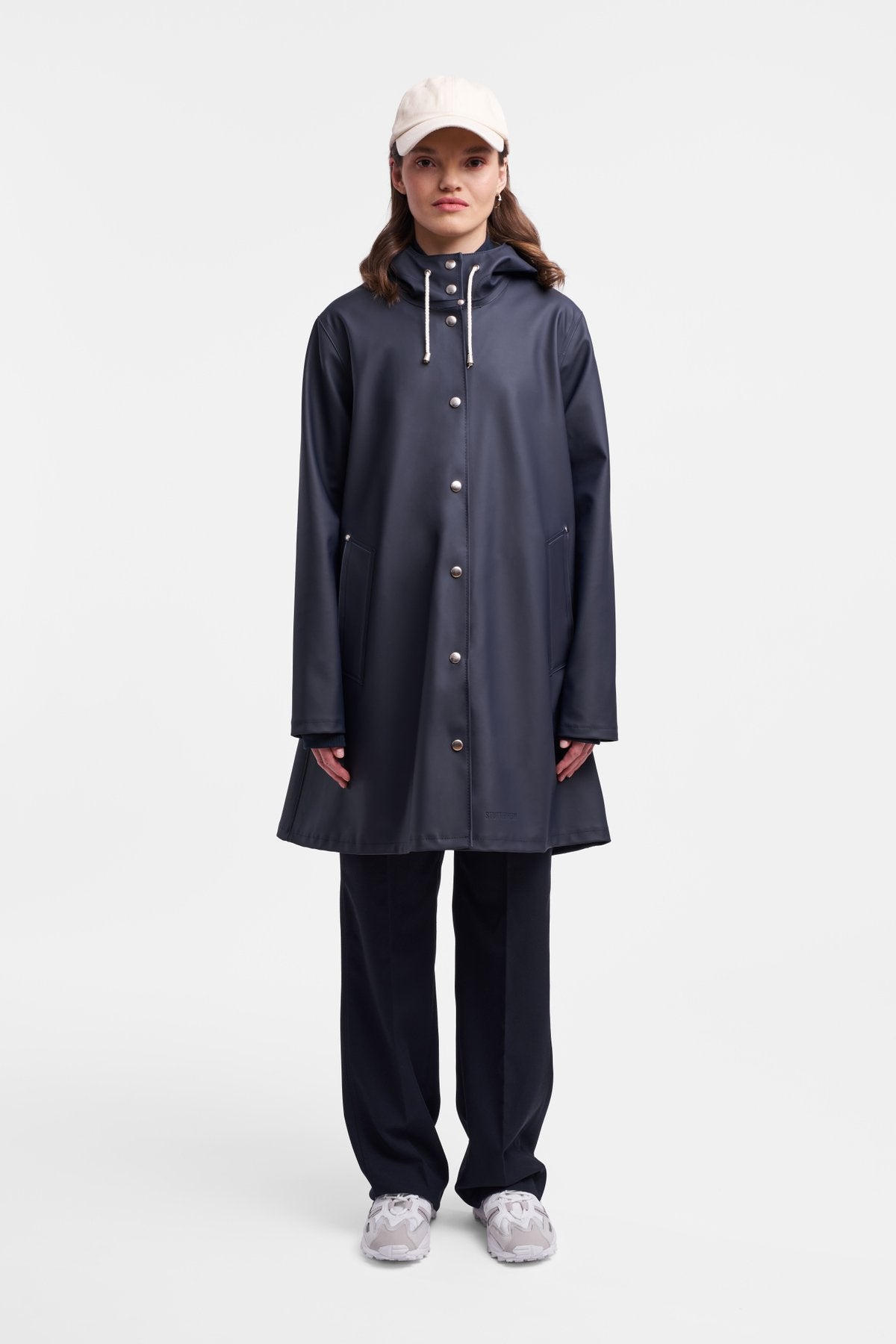 Stutterheim Mosebacke Rain Jacket Navy