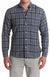 Billy Reid TUSCUMBIA SHIRT-GREY/NAVY