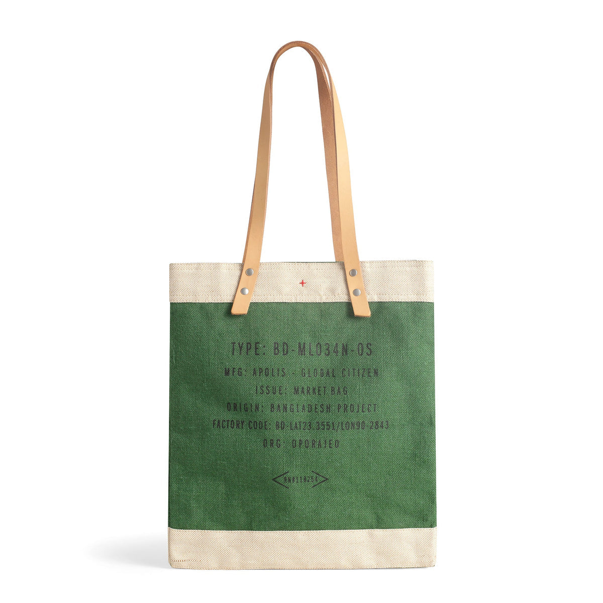Apolis - Market Tote - Nantucket, Massachusetts USA in Field Green
