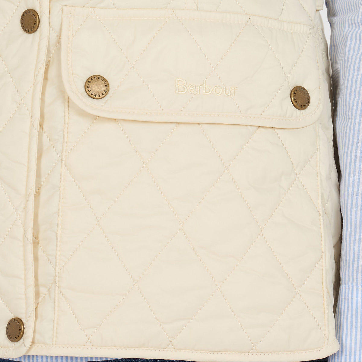 Barbour - Otterburn Quilt Gilet - Summer Pearl