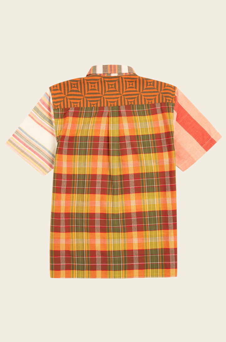 Original Madras Trading Company PANEL LAX Short SLeeve Shirt