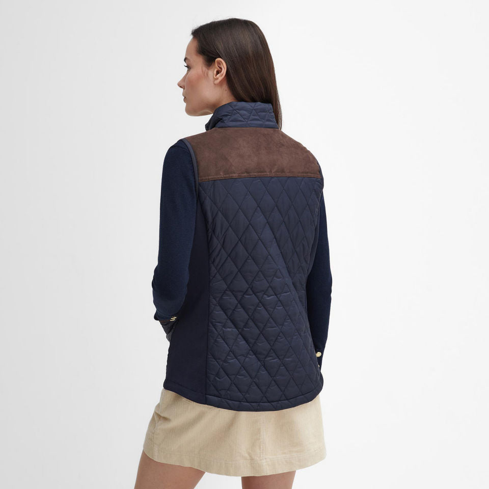 Barbour High Field Gilet in Navy