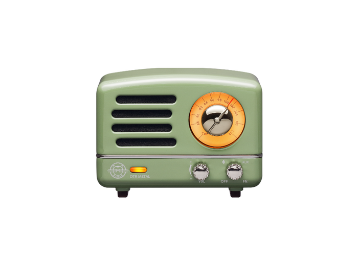 MUZEN OTR Metal Wireless Portable FM Radio Bluetooth Speaker