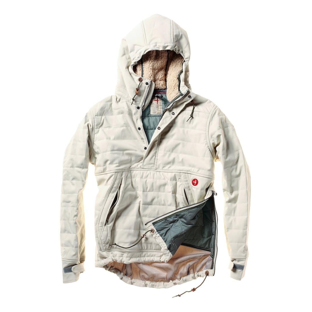 Relwen CHANNEL ANORAK-115/LT STONE