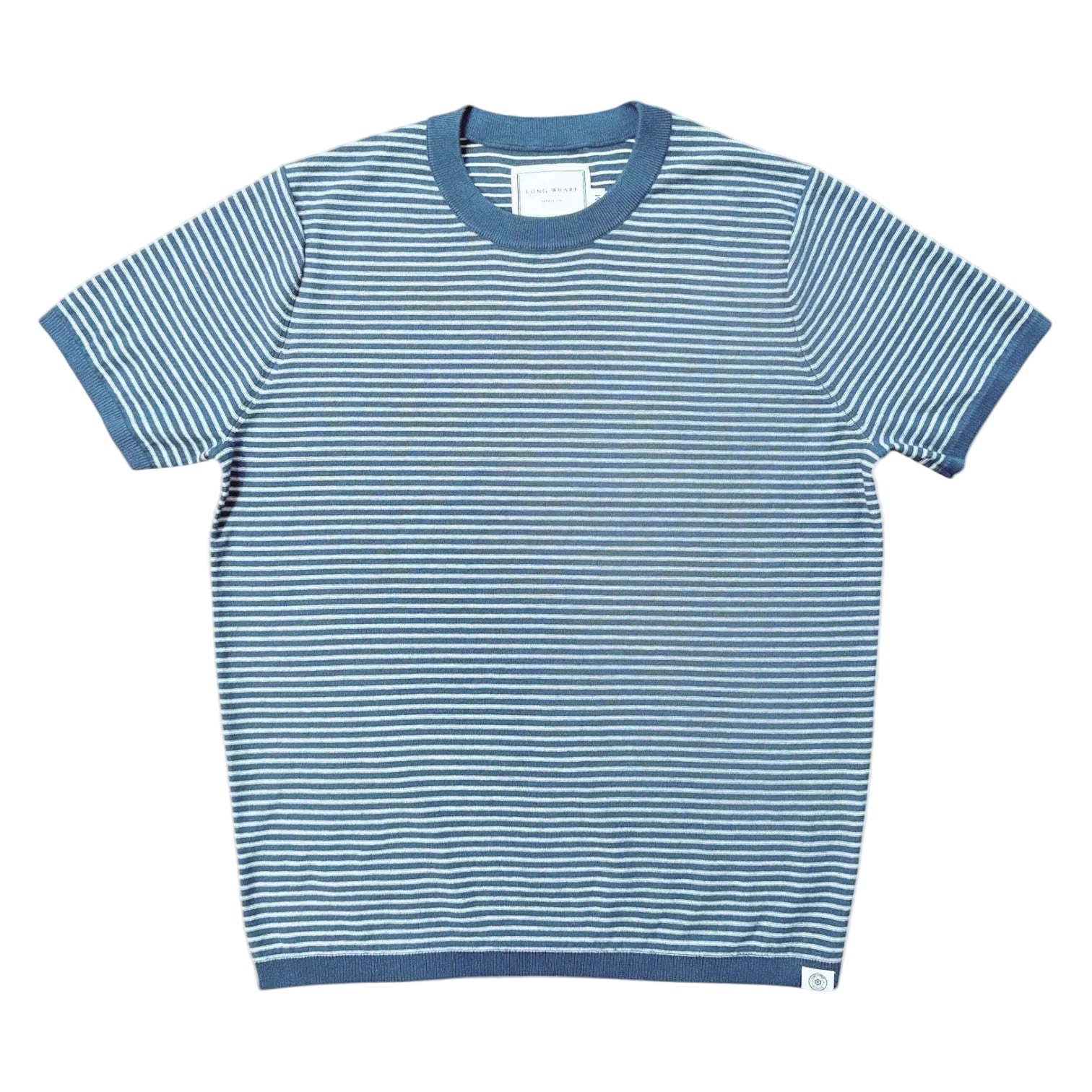 Long Wharf Supply Co - Seawell Beach Stripe Shirt - Marine