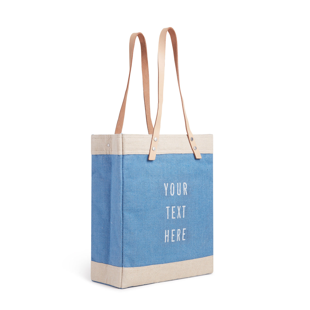 Apolis - Market Tote - Nantucket Massachusetts USA in Parisian Blue