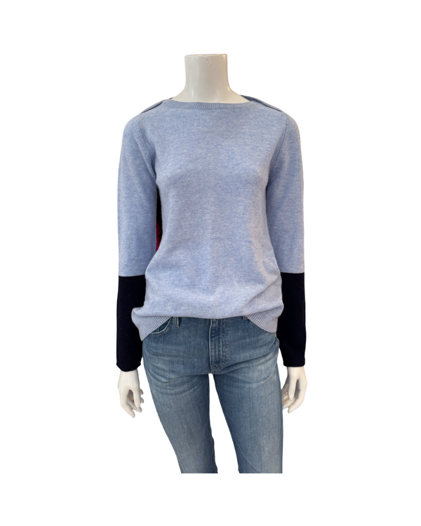 Cortland Park Ann Boatneck Sweater Anni B/Navy