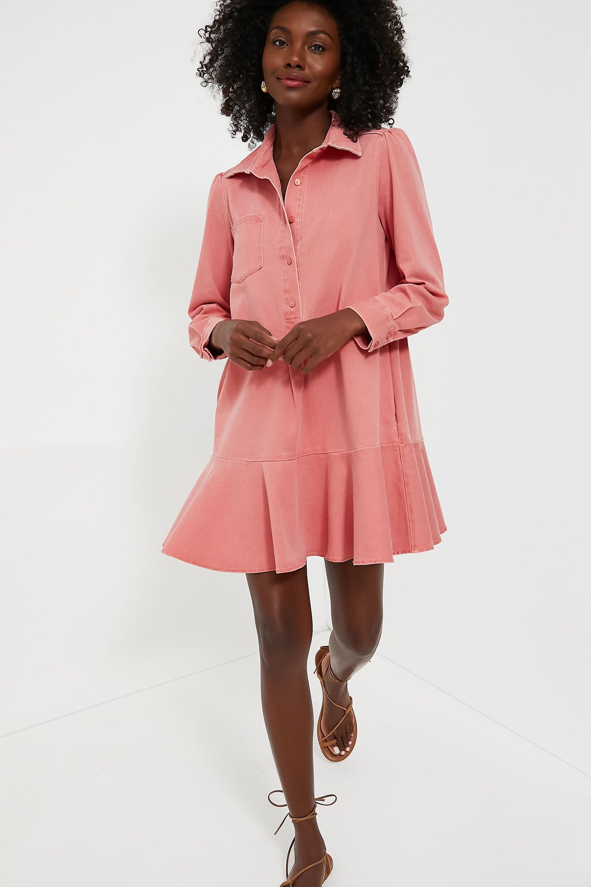 Tuckernuck x Murray&#39;s Toggery Callahan Shirt Dress Nantucket Red