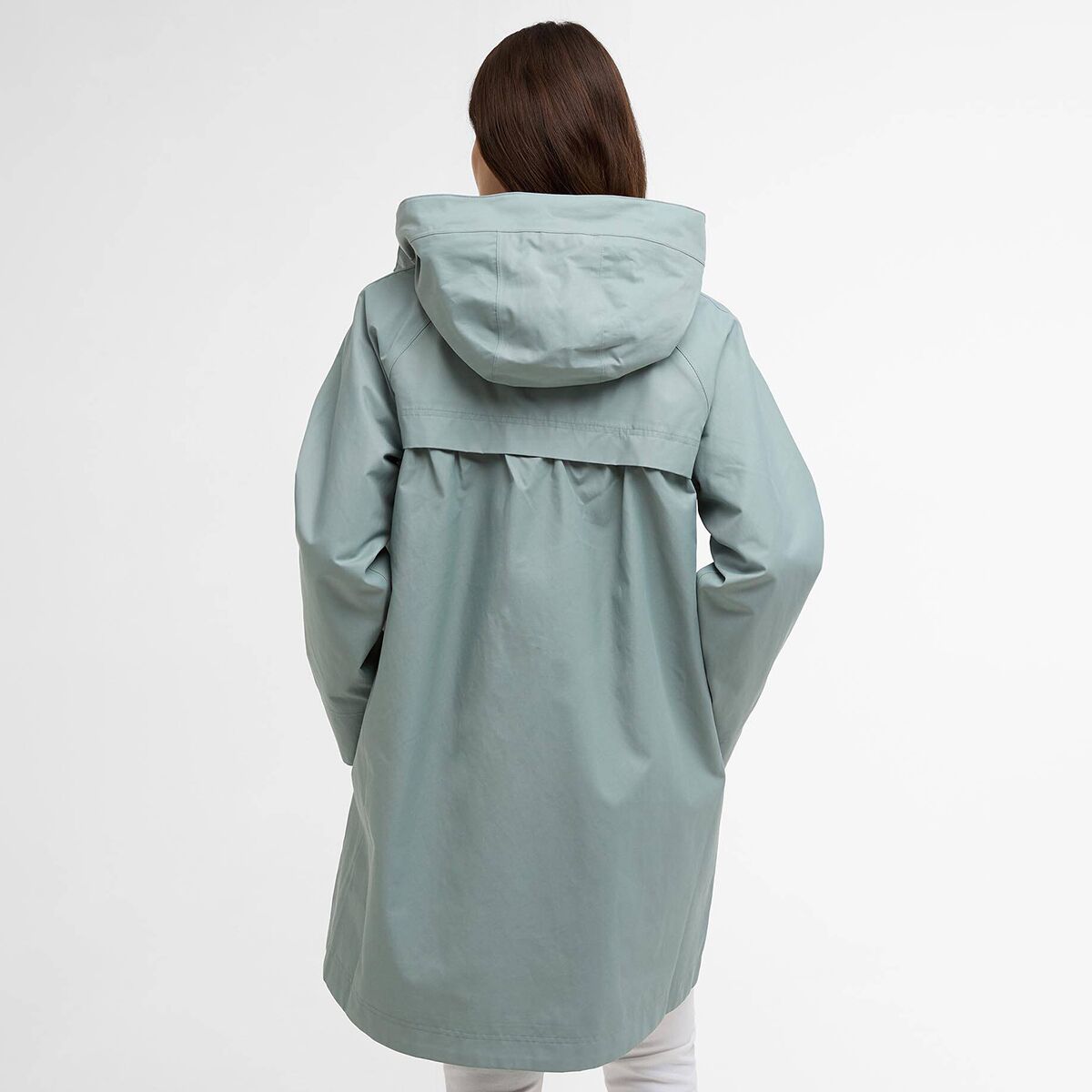 Barbour - Heron Waterproof Jacket - Blue Sage/Gardenia