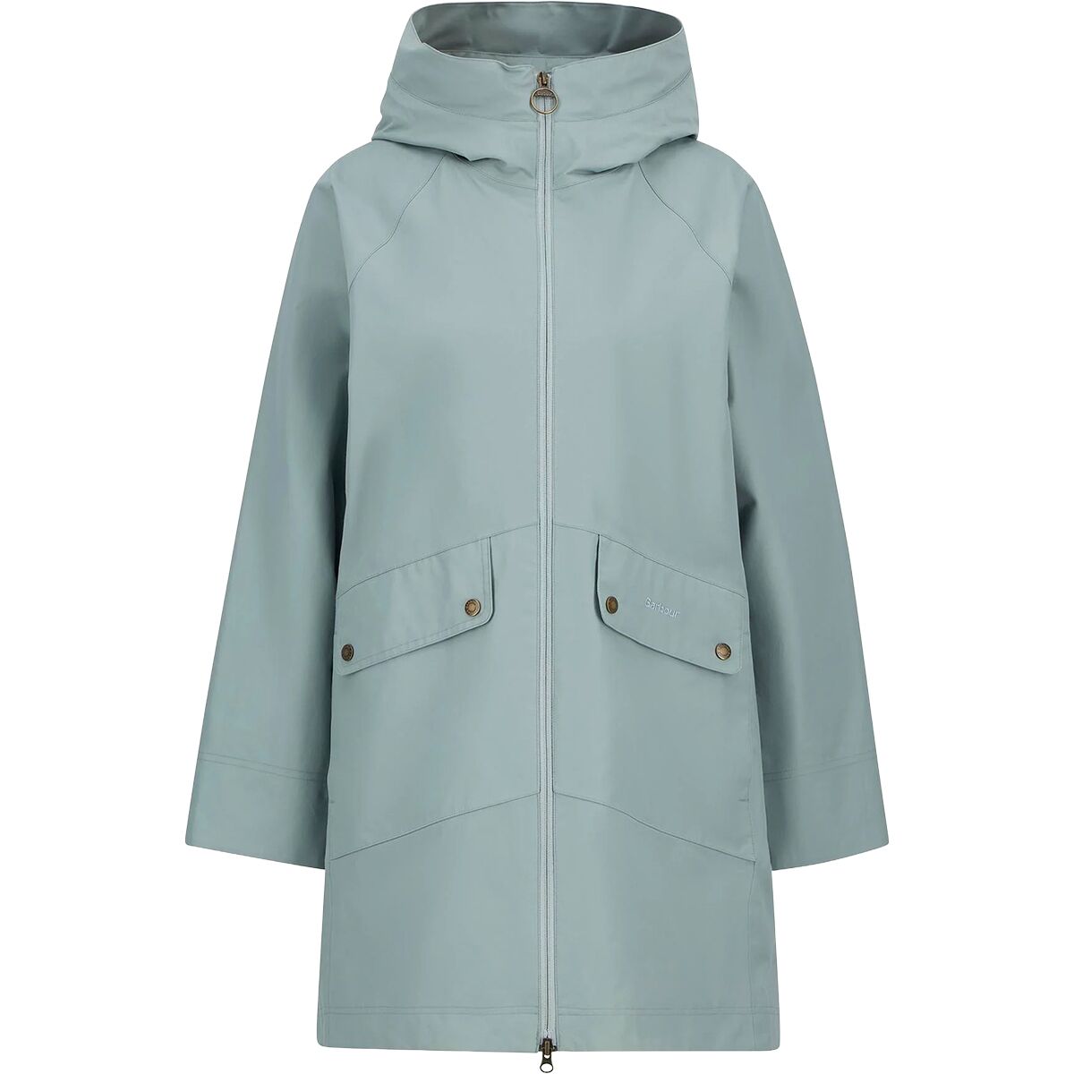 Barbour - Heron Waterproof Jacket - Blue Sage/Gardenia