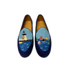 Smathers &amp; Branson x Murrays Brant Point-Rainbow Fleet Scene Belgian Loafers