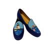 Smathers &amp; Branson x Murrays Brant Point-Rainbow Fleet Scene Belgian Loafers